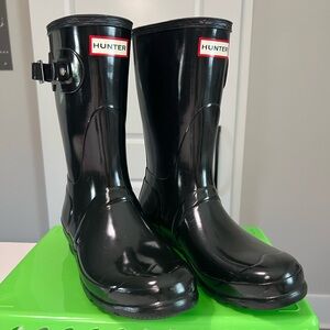 Hunter Women’s Original Short Gloss Rain Boots Size 9